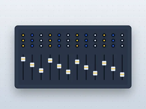 16-Channel Analog Mixer