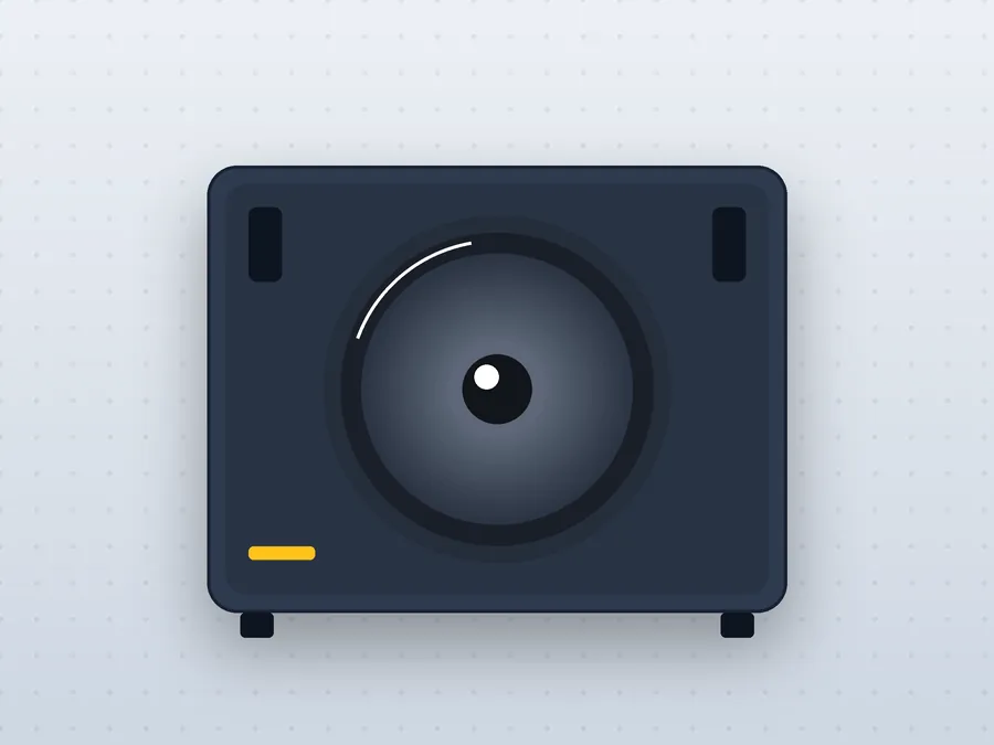 18" Active Subwoofer - alternate view